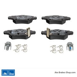 ATE original brake pads (13046039762) for Opel