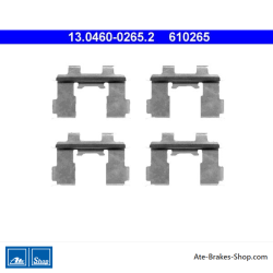 ATE Original brake pad accessories kit (13046002652) for Suzuki