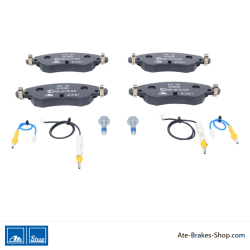 ATE original brake pads (13046039962) for Citroën
