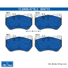 ATE pastillas de freno originales (13046047182) para Mercedes-Benz