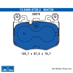 ATE original brake pads (13046047292) for BMW