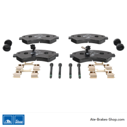 ATE originale Bremsbeläge (13046048112) für Citroën, Fiat, Opel, Peugeot