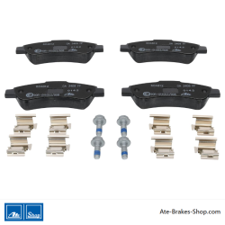 ATE plaquettes de frein d’origine (13046048122) pour Citroën, Fiat, Peugeot