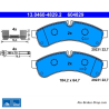 ATE original brake pads (13046048292) for Iveco