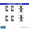 ATE Original brake pad accessories kit (13046003292) for Honda