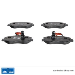 ATE plaquettes de frein d’origine (13046048572) pour Nissan, Opel et Renault