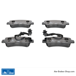 ATE pastillas de freno originales (13046048582) para Nissan, Opel y Renault