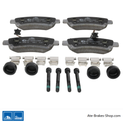 ATE originalen Bremsbeläge (13046048902) für Citroën, Fiat, Opel, Peugeot