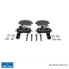 ATE originalen Bremsbeläge (13046048902) für Citroën, Fiat, Opel, Peugeot