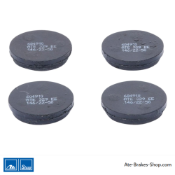 ATE original brake pads (13046049102) for Citroën