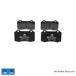 ATE plaquettes de frein d’origine (13046049642) pour Citroën, Jaguar, Jeep, Peugeot, Seat, Volvo