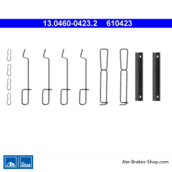 ATE Original-Bremsbelag-Zubehörset (13046004232) für Renault