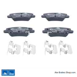 ATE original brake pads (13046055042) for Kia