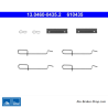 ATE Kit d’accessoires pour plaquettes de frein d’origine (13046004352) pour Citroën, Peugeot, Renault