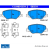 ATE originale Bremsbeläge (13046055112) für Opel