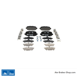 ATE original brake pads (13046055142) for Jeep
