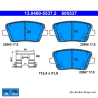 ATE original brake pads (13046055372) for Hyundai