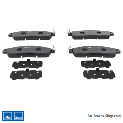 ATE plaquettes de frein d’origine (13046055382) pour Nissan, Renault