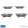 ATE pastillas de freno originales (13046055402) para Mitsubishi