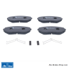 ATE original brake pads (13046055412) for Mitsubishi