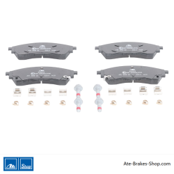 ATE pastillas de freno originales (13046055422) para Ford, Volkswagen (VW)