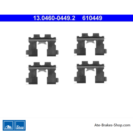 ATE Originele remblok-accessoirekit (13046004492) voor Suzuki