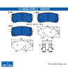 ATE original brake pads (13046055552) for Kia