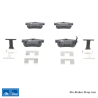 ATE originele remblokken (13046055572) voor Fiat, Honda, MG, Rover, Suzuki