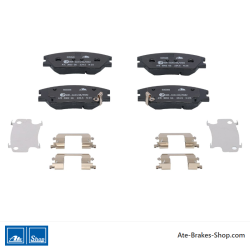 ATE plaquettes de frein d’origine (13046055662) pour Kia