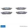 ATE original brake pads (13046055702) for Fiat, Mitsubishi