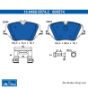 ATE originele remblokken (13046055742) voor BMW, Mini