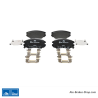 ATE original brake pads (13046056112) for Chevrolet, Opel, Saab