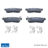 ATE original brake pads (13046056132) for Daihatsu, Subaru