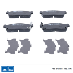 ATE originalen Bremsbeläge (13046056212) für Citroën, Mitsubishi, Peugeot, Suzuki