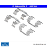 ATE Original brake pad accessories kit (13046005042) for Chevrolet, Daewoo