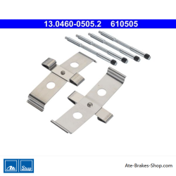 ATE Kit d’accessoires pour plaquettes de frein d’origine (13046005052) pour Land Rover