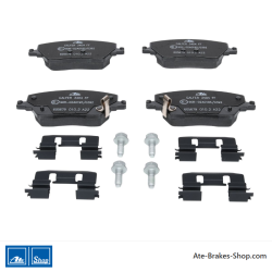 ATE pastillas de freno originales (13046056792) para Fiat