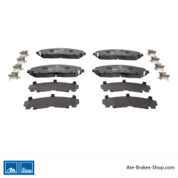 ATE original brake pads (13046056802) for Fiat, Jeep, Lancia