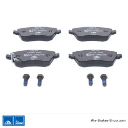 ATE pastillas de freno originales (13046057002) para Opel, Suzuki