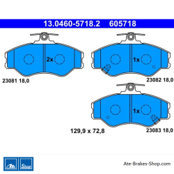 ATE originele remblokken (13046057182) voor Hyundai