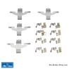 ATE Original brake pad accessories kit (13046005202) for Audi, Cupra, Volkswagen (VW)