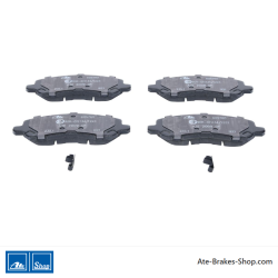 ATE original brake pads (13046057602) for Chrysler, Citroën, Jeep, Lancia, Mitsubishi, Peugeot
