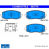 ATE original brake pads (13046057762) for Hyundai, Kia