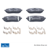 ATE pastillas de freno originales (13046057762) para Hyundai y Kia