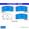 ATE originele remblokken (13046057882) voor Chevrolet, Hyundai, Opel