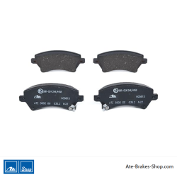 ATE original brake pads (13046058152) for Toyota