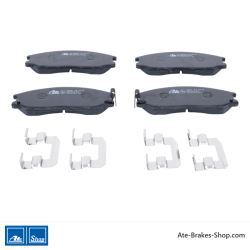 ATE pastillas de freno originales (13046058322) para Daewoo, Hyundai y SsangYong