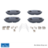 ATE plaquettes de frein d’origine (13046058342) pour Mazda