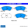 ATE originele remblokken (13046058632) voor Chevrolet, Daewoo
