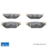 ATE originale Bremsbeläge (13046026002) für Nissan und Renault